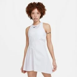 New 🔔 Nike 👩 Women's Dri-FIT® ADV Slam 👗 Dress WHITE 🥰