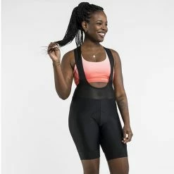 Hot Sale 😀 Peppermint Cycling Co. 👩 Women's Classic Bib Short BLACK ✨
