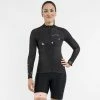 Outlet 🔥 Peppermint Cycling Co. 👩 Women's Birdy Long Sleeve Jersey BLACK 💯