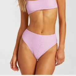 Hot Sale ๐ Billabong ๐ฉ Women's Tanlines High Maui ๐ Bikini Bottom LILAC ๐ฏ
