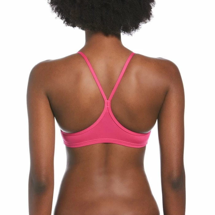 Best deal ✔️ Nike 👩 Women's Essential Racerback 👙 Bikini Top PINK 🔥 - Image 2