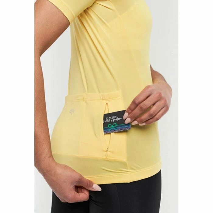 Promo π Peppermint Cycling Co. π© Women's Classic Jersey YELLOW π - Image 5