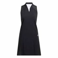 New 😀 Adidas 👩 Women's Sport HEAT.RDY Sleeveless 👗 Dress BLACK ⌛