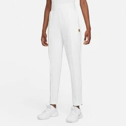 Discount 🧨 Nike 👩 Women's Dri-FIT® Knit Pant WHITE 🎉