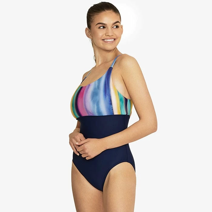 Wholesale ๐ Speedo ๐ฉ Women's Adjustable Double Strap One-Piece ๐ฉฑ Swimsuit MULTI โค๏ธ - Image 3