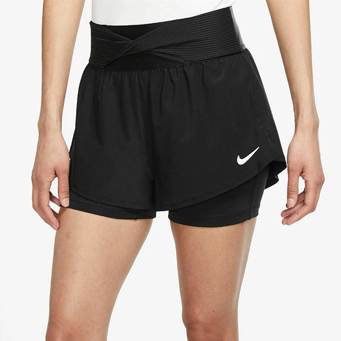 Best reviews of ⭐ Nike 👩 Women's Dri-FIT® Advantage Novelty Short BLACK ⌛