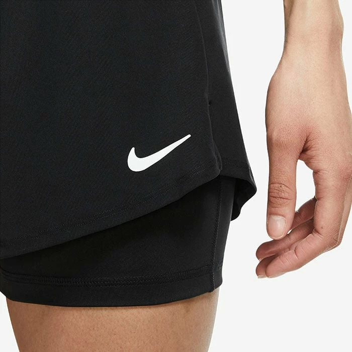 Best reviews of ⭐ Nike 👩 Women's Dri-FIT® Advantage Novelty Short BLACK ⌛ - Image 4