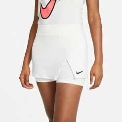 Coupon 🥰 Nike 👩 Women's Victory 👗 Skirt (Tall) WHITE 😀