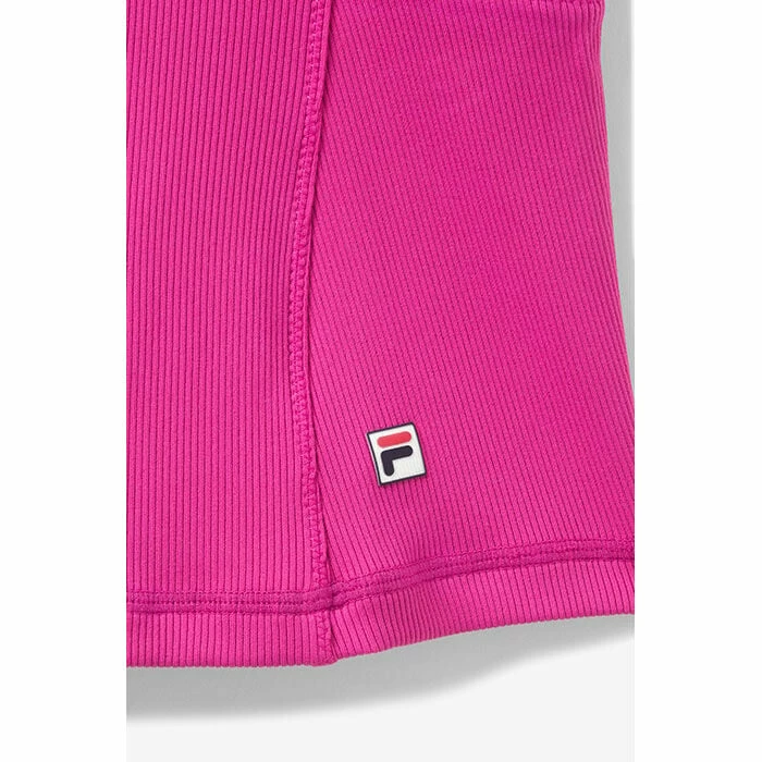 Buy ๐ Fila ๐ฉ Women's Baseline Halter Tank Top FUCHSIA ๐ - Image 3