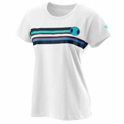 Flash Sale 💯 Wilson 👩 Women's Tracers Tech T-Shirt WHITE 💯
